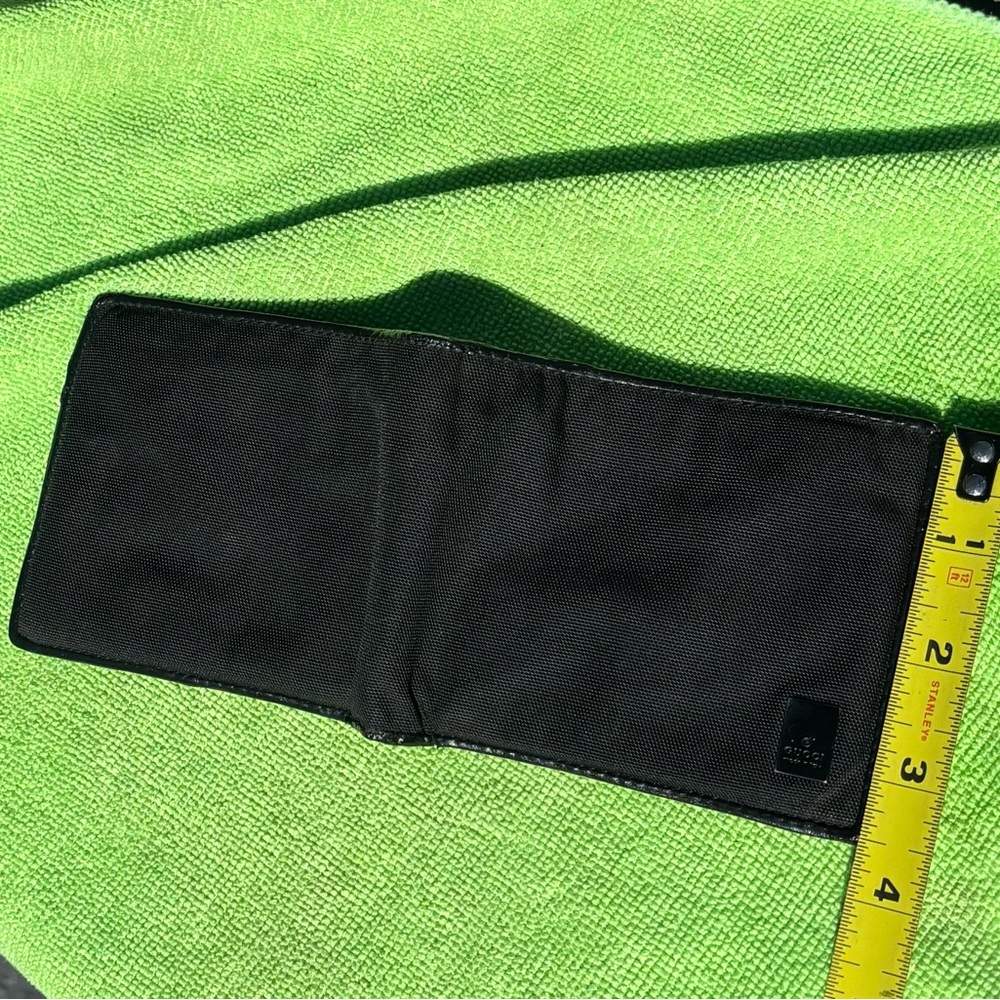 GUCCI black nylon wallet - Picture 12 of 16